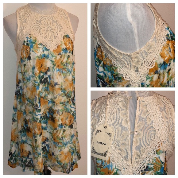 entro Dresses & Skirts - #502 Boho Lace Floral Dress